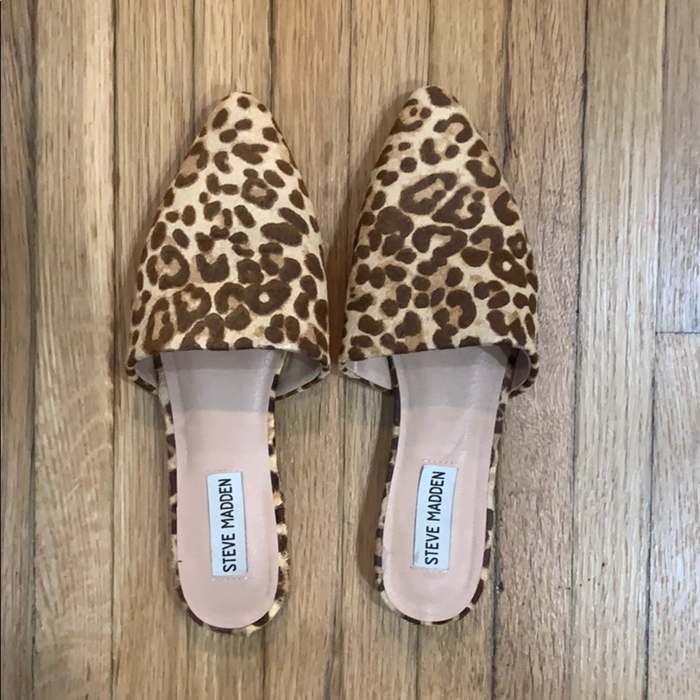Steve Madden Animal Print Flats